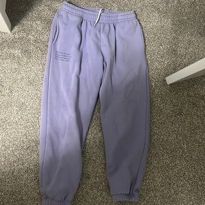 Call Her Daddy purple jogging pants